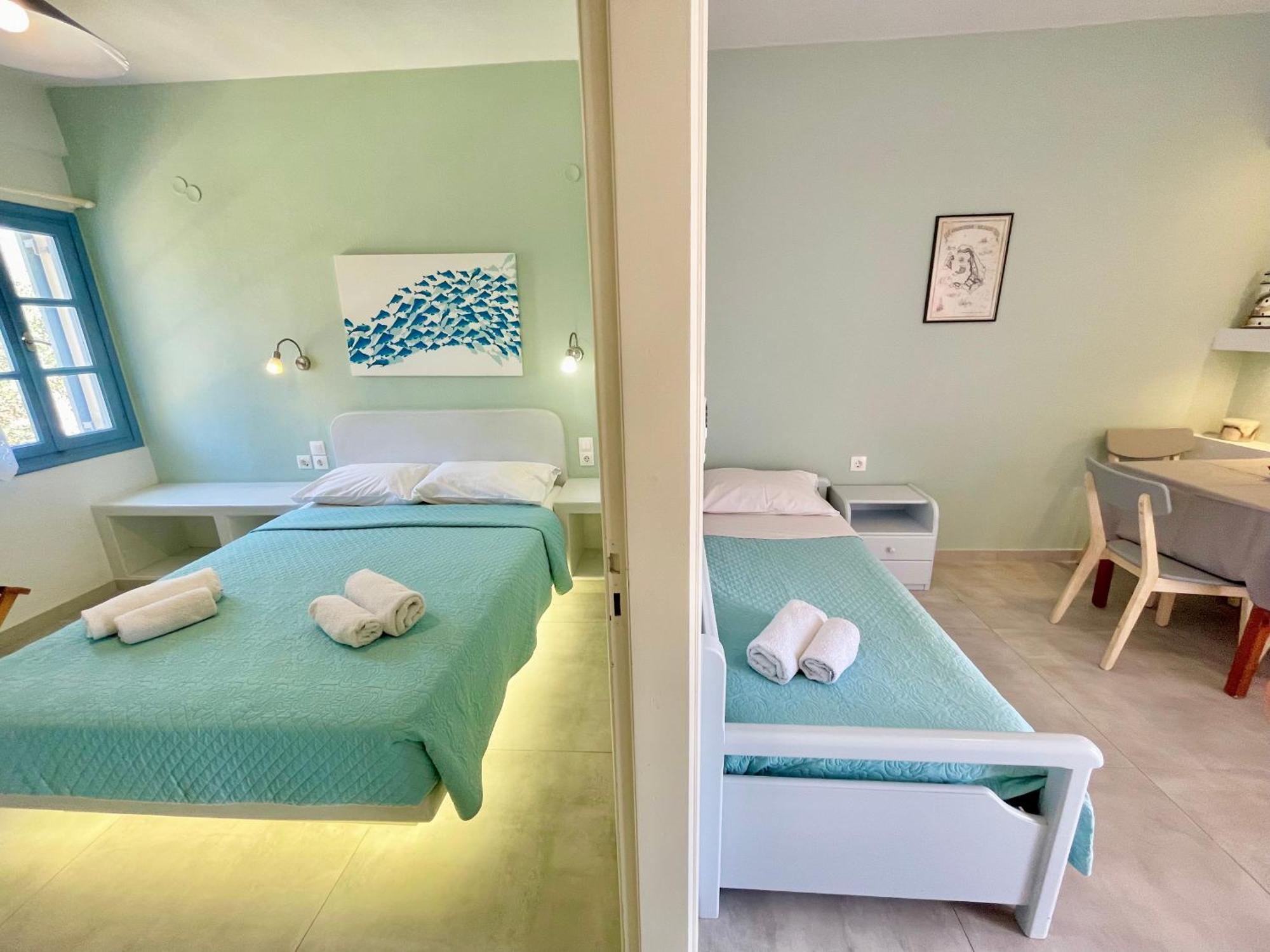 Asterias Mini Coastal Apartments ペリヴォラス エクステリア 写真
